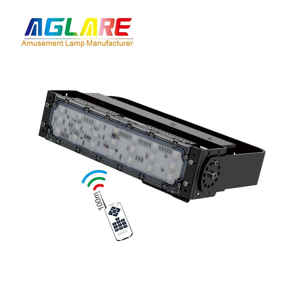 50W LED彩色投光灯带遥浚？？？仄